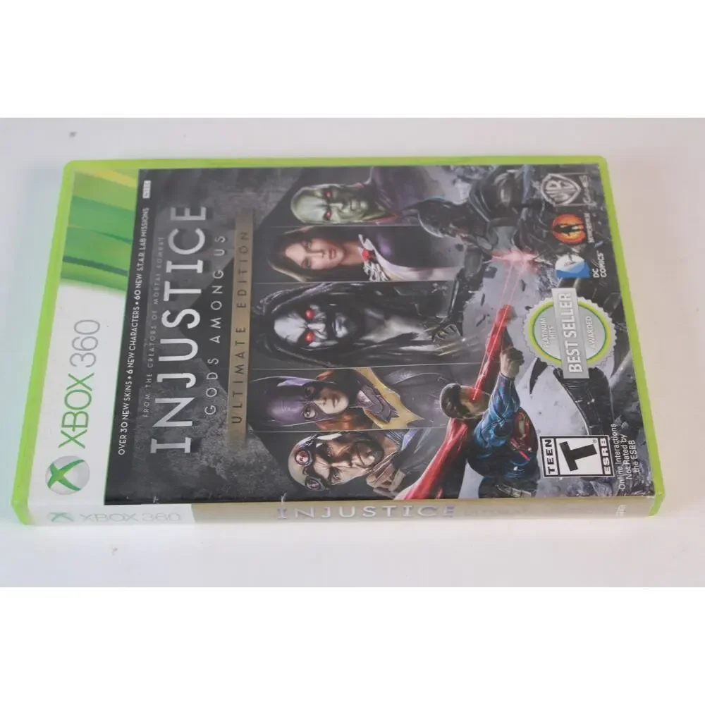 Injustice: Gods Among Us -- Ultimate Edition (Microsoft Xbox 360, 2013) Complete